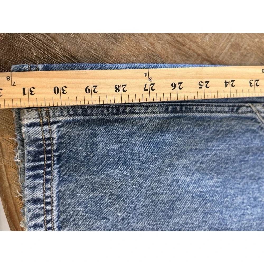 Free People We The Free Haywire High-Rise Wide‎ Leg Jeans Blue Size 31